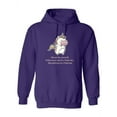 thumbnail image 1 of Be Yourself Or A Unicorn Hoodie Women -SPIdeals Designs, Female x-Large, 1 of 4