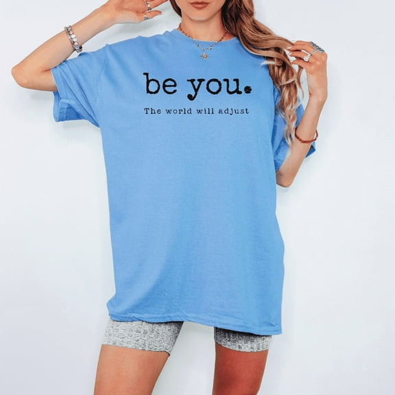 Be Yourself Quote T-Shirt – Motivational Graphic Tee for Men and Women – Self Love Positive Gift Idea