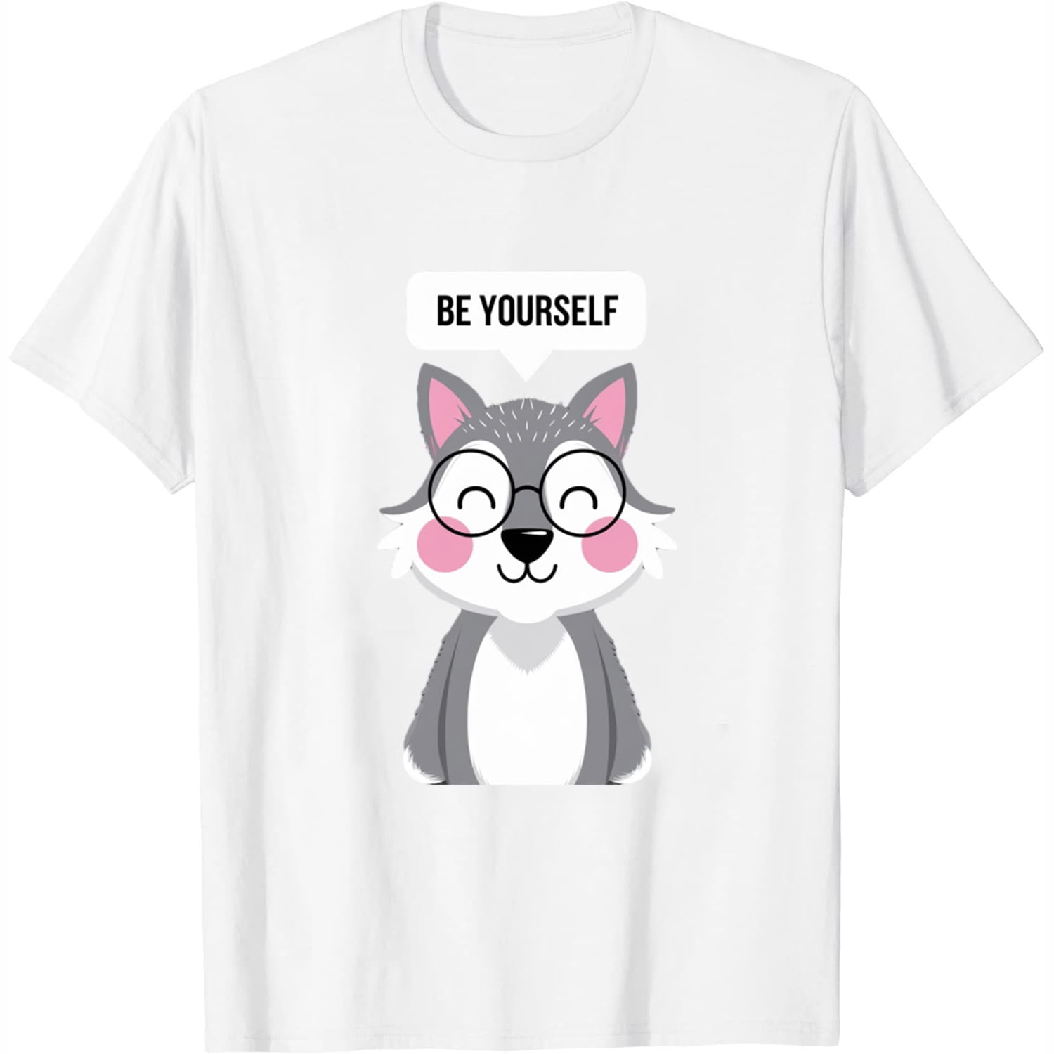 Be Yourself Wolf Enthusiast Gifts Nurse Halloween Ghost Costume