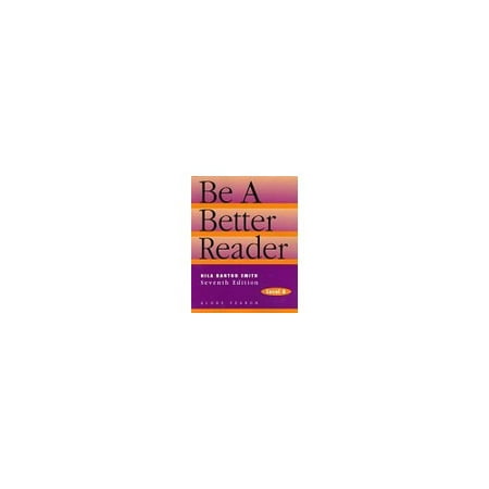 Pre-Owned Be a Better Reader: Level a Se 1997c. Paperback