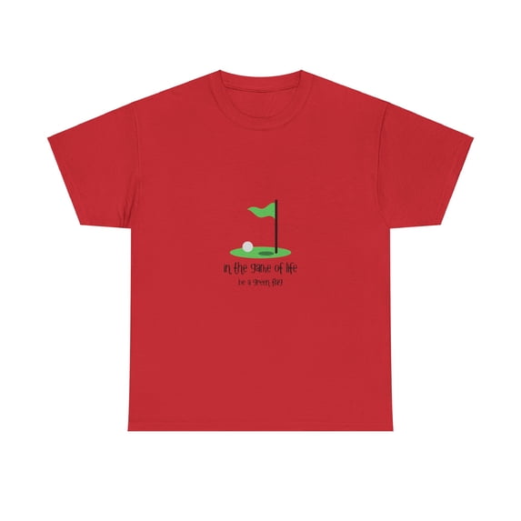 Be a Green Flag Unisex Heavy Cotton Tee