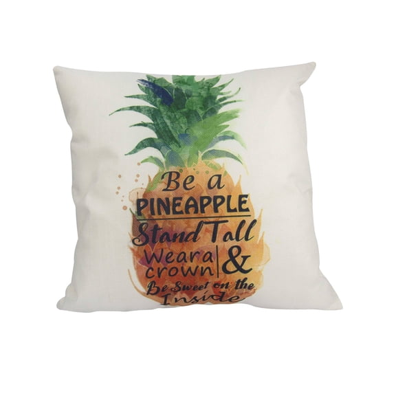 Be a Pineapple | Pillow Cover | Pineapple Gifts | Pineapple | Pineapple Decor | Pineapple Plant | Accent Pillow Covers | Throw Pillow Covers