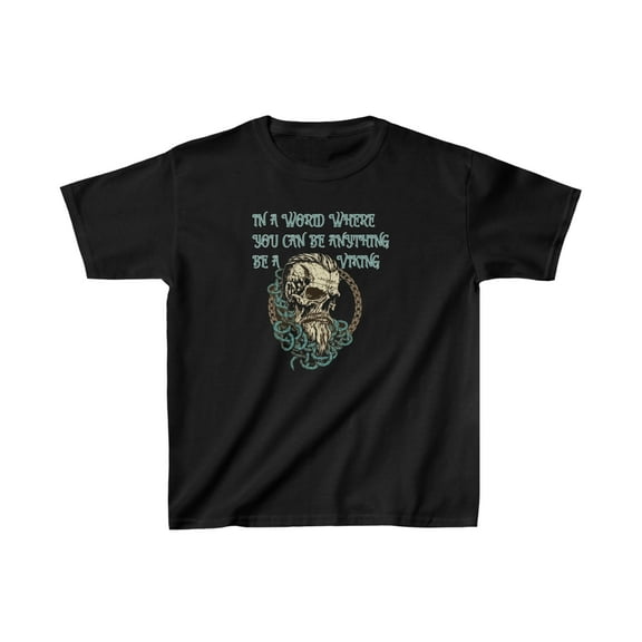 Be a Viking Kids Heavy Cottonâ„¢ Tee Shirt
