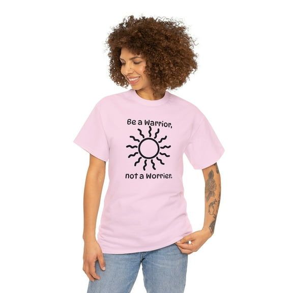 Be a Warrior Sun Unisex Heavy Cotton Tee