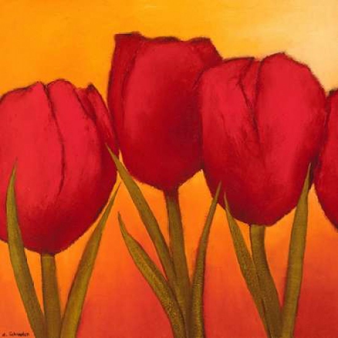 Be in full bloom I Canvas Art - Andre Schrooten (24 x 24)