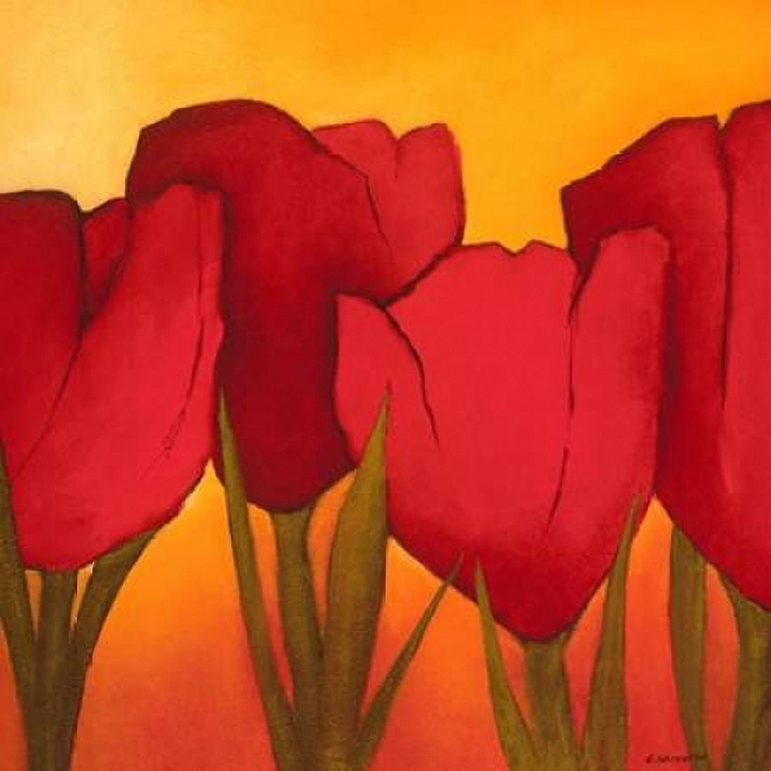 Be in full bloom II Canvas Art - Andre Schrooten (24 x 24)