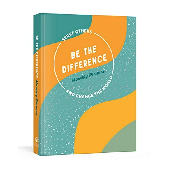 Pre-Owned Be the Difference Monthly Planner: Serve Others and Change World: A Guided Journal  Paperback Ink Willow