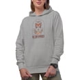 thumbnail image 1 of Be the Energy You Want to Attract Quote with Boho Art Merch Gift, Heather Grey Hooded Sweatshirt or Hoodie, Large, 1 of 5