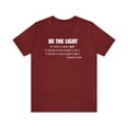 thumbnail image 1 of Be the Light Unisex Jersey Short Sleeve Tee, 1 of 4