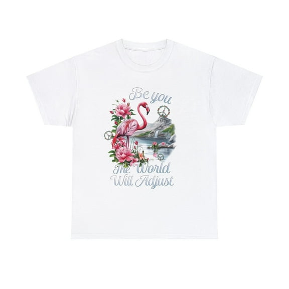 Be you the world will adjust Flamingo Hippie Shirt ID-0223-ZJZ7