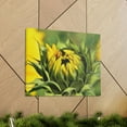 thumbnail image 1 of BeABetterHumanStore Yellow Sunflower Canvas Wall Decor Room Home Art Painting, 1 of 7