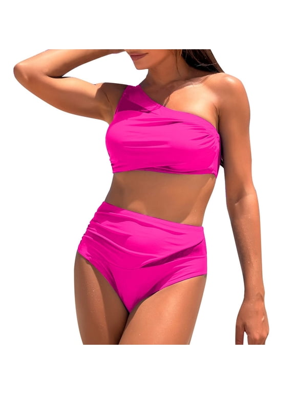 Black Swimsuits for Women Plus Sexy Bathing Suits for Women over 60 Womens 2 Piece Skirtini Swimwear Sexy Tankini Top Ruffled V Neck Lace Up Previous Orders
