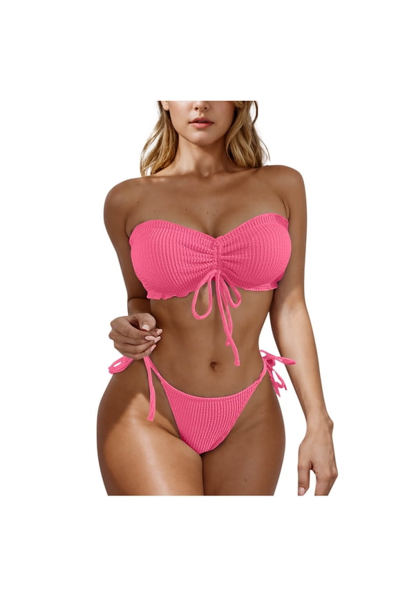 Swim Suits for Women 2025 Plus Size Sexy Bikinis for Women Thong Athletic Swimwear for Women One Piece Sexy Beachwear for Women 2025 Floral Print Ruffle V Neck Previous Orders