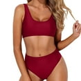 thumbnail image 1 of BeAi Swimsuit for Women Over 60 Strapless Bikini Sets for Women Yellow Womens Resort Swimwear 2025 Sexy Tankini Swimsuit Vintage Previous Orders, 1 of 4