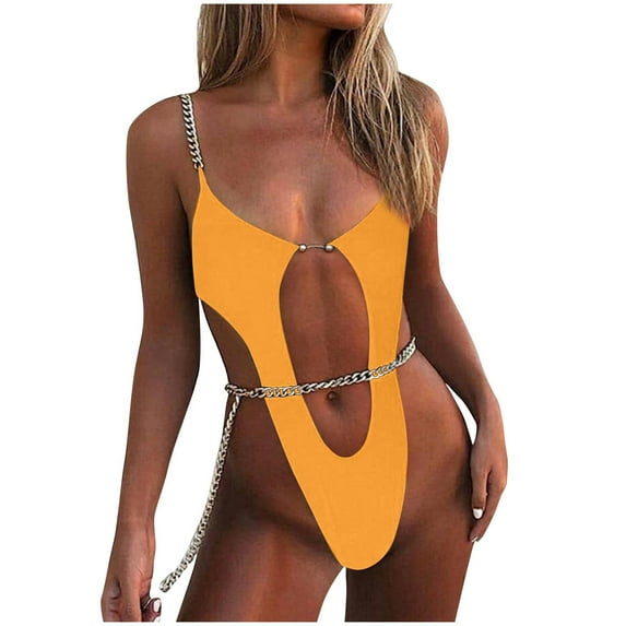 BeAi Womens Swimsuit Cover up Dress Metallic Bikini Set High Waist Ladies Swimwear 2 Piece Beachwear Women Plus Size Vintage Previous Orders