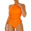 thumbnail image 1 of BeAi Womens Swimsuits One Piece with Skirt Sexy Plus Size 3 Piece Bathing Suits Swimwear for Women One Piece Beachwear Women Plus Size Vintage Previous Orders, 1 of 6