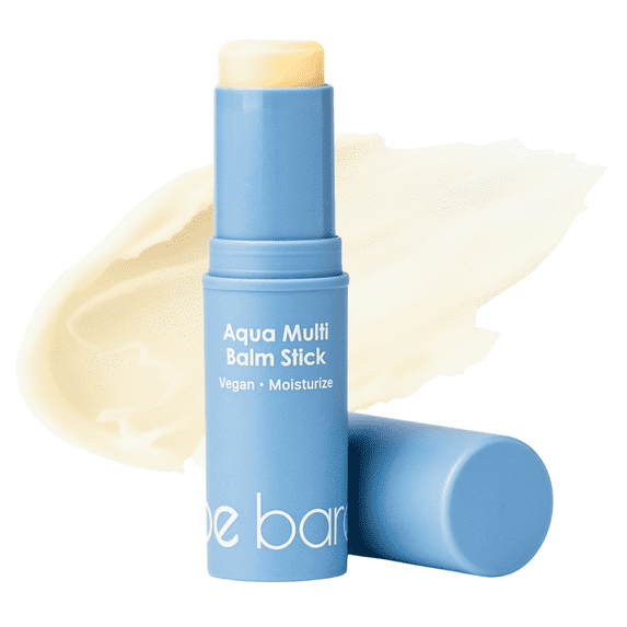 Be Bare Aqua Multi Balm Serum Stick for Face, Lips & Dry Skin Hydrating Korean Skin Care