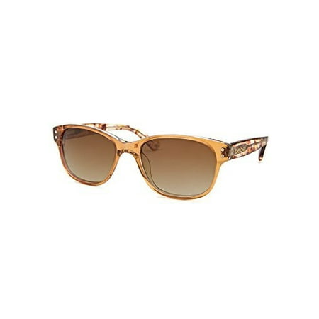 BeBe BB-7035-TOPAZ Charismatic Designer Sunglasses - Honey/Topaz - UV400