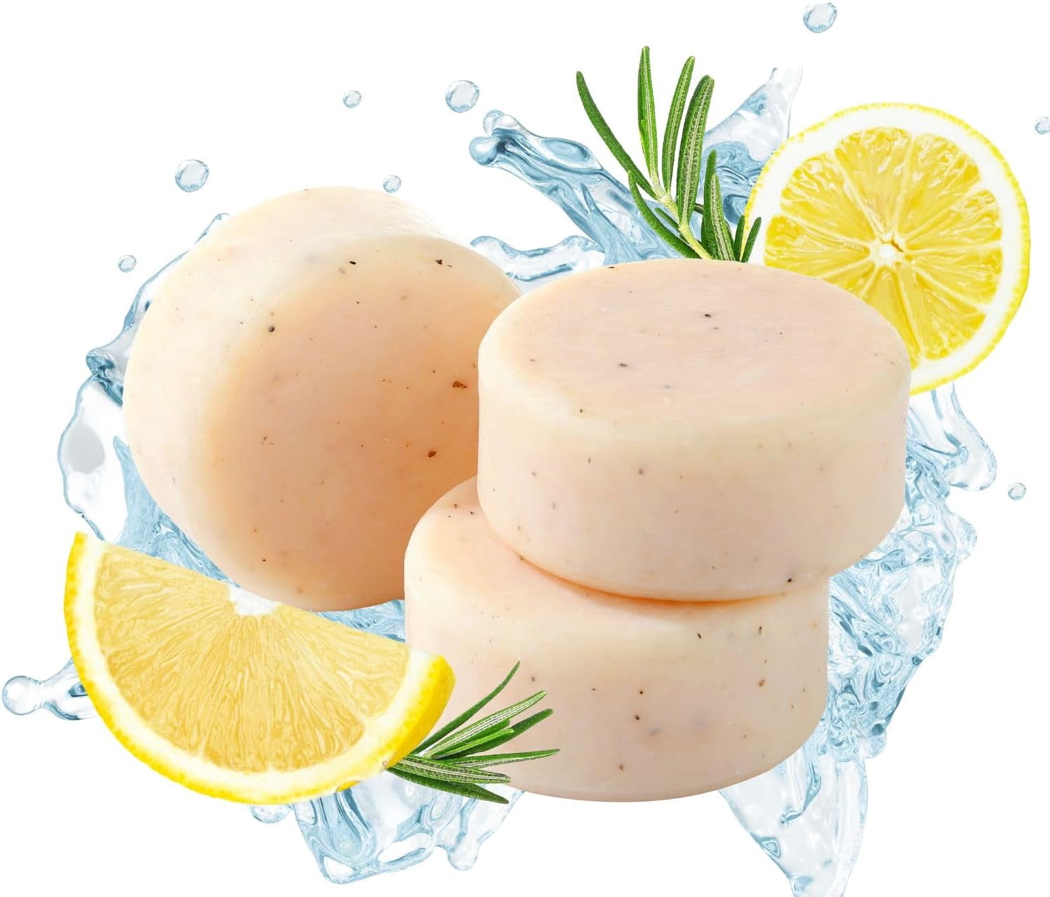 BeEcoful Zero Waste Natural Dish Soap Bar (Pack of 3) - Vegan Dishwashing Block, Eco-friendly with Plastic-Free Packaging, Sustainable Organic Ingredients