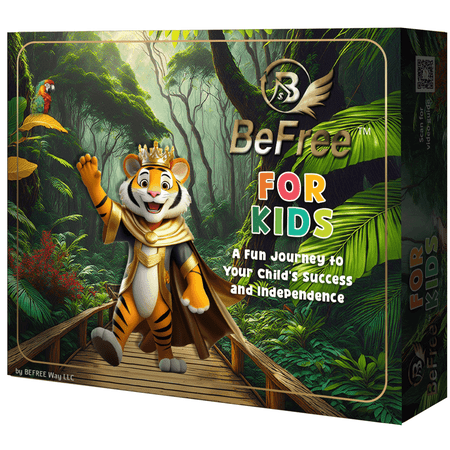BeFree for Kids – Educational Money & Financial Literacy Game for Ages 7+ | Teach Saving, Spending, Investing, and Cash Flow Skills | Fun Strategy Board Game for Families