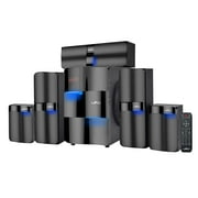 BeFree Sound 5.1 Channel Surround Sound Bluetooth Speaker System