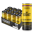 thumbnail image 1 of BeGOAT Huckleberry Lemonade Zero Sugar Clean Energy Drink, 12 oz can (12 Pack), 1 of 7
