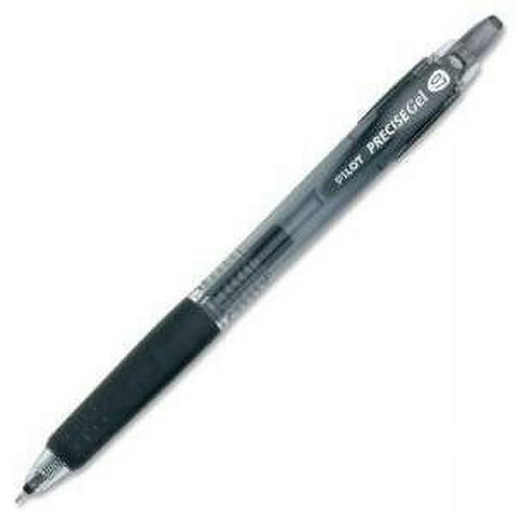 BeGreen 10 PENS: Pilot Precise Gel Retractable Roller Ball Pen (15001) Black Ink