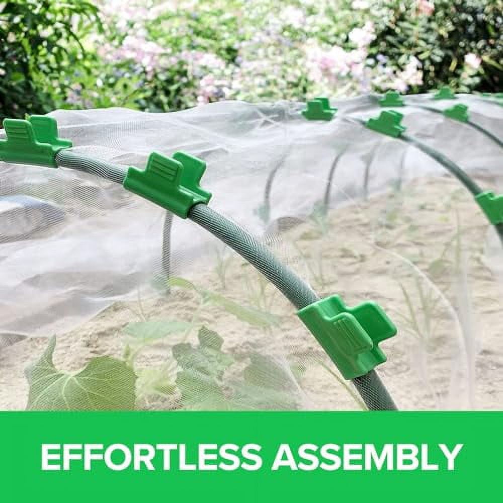 BeGrit Greenhouse Hoops Grow Tunnel 6 Sets of 8FT Garden Hoops DIY