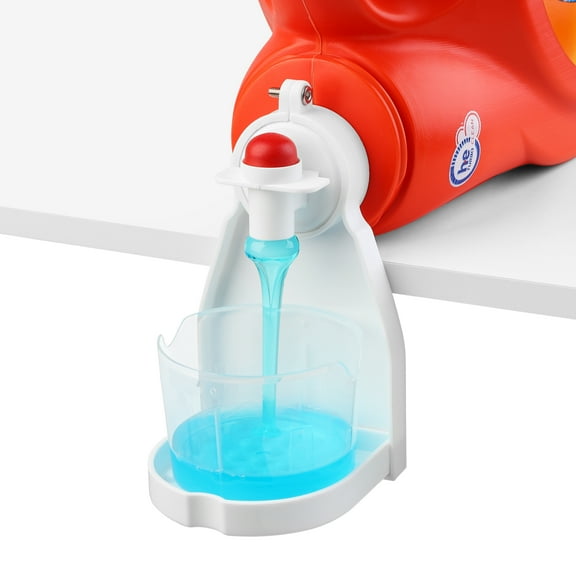 BeKitchen Laundry Soap Holder - Laundry Detergent Holder and Drip Tray for Laundry Accessories Organizers and Storage Drip Tray Catcher to Keep Room Tidy with Hex Wrench【1 Pack White】