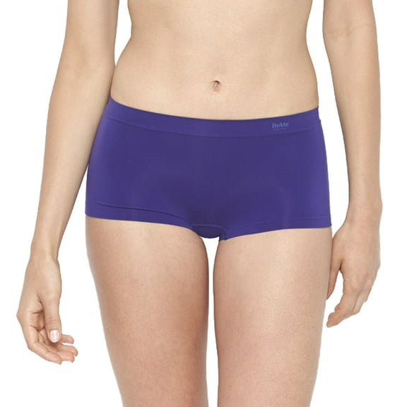 BeMe NYC Women's Invisibles Boyshort Panties X-Small Indigo Ink