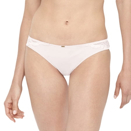 BeMe NYC Women's Rough & Tumble Lace True Bikini Large Really Nude