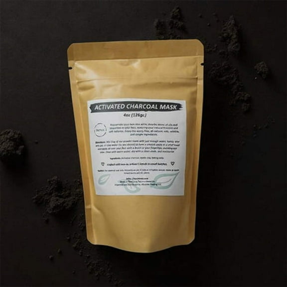 BeNat. Activated Charcoal Mask. 4-oz. All-Natural, Safe, Effective and Simple Ingredients.