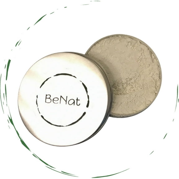 BeNat All Natural Tooth Powder Efficient Teeth Cleaning & Whitening. Eco-Friendly. For Women, Men and Kids