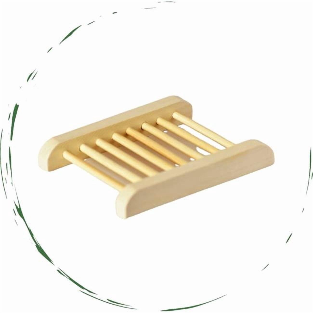 BeNat D0102HEYUMA Natural Bamboo Soap Bar - Dish Eco-Friendly, Brown