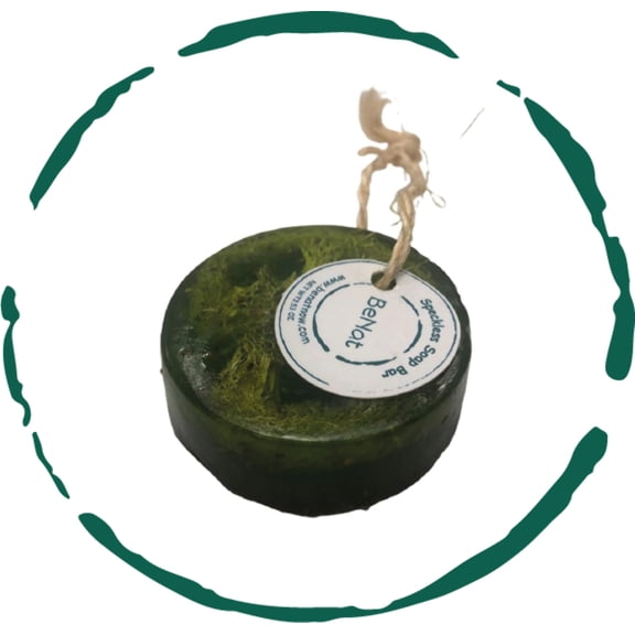 BeNat Speckless Natural Soap Bars 100% Organic Body Wash for Men and Women Bath Soap Bar Chia, Lemon, Parsley, and Coconut Essential Oil Bar Soap for Acne Face Wash