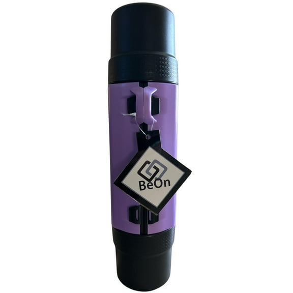 BeOn Leakproof Travel Lunch Box Reusable BPA-Free Food Container with Compartments Purple