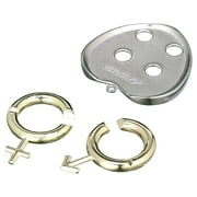 BePuzzled | Amour Hanayama Cast Metal Brainteaser Puzzle Mensa Rated Level 5, for Ages 12 and Up