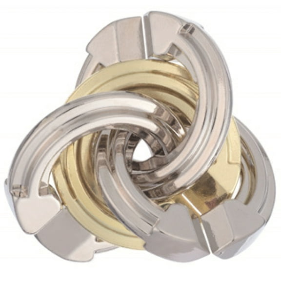 BePuzzled, Cyclone Hanayama Metal Brainteaser Puzzle Level 5 Ages 12+