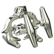 BePuzzled | Elk Hanayama Cast Metal Brainteaser Puzzle Mensa Rated Level 6, for Ages 12 and Up