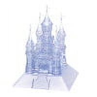 BePuzzled 3D Crystal Puzzle - Castle (Clear): 125 Pcs