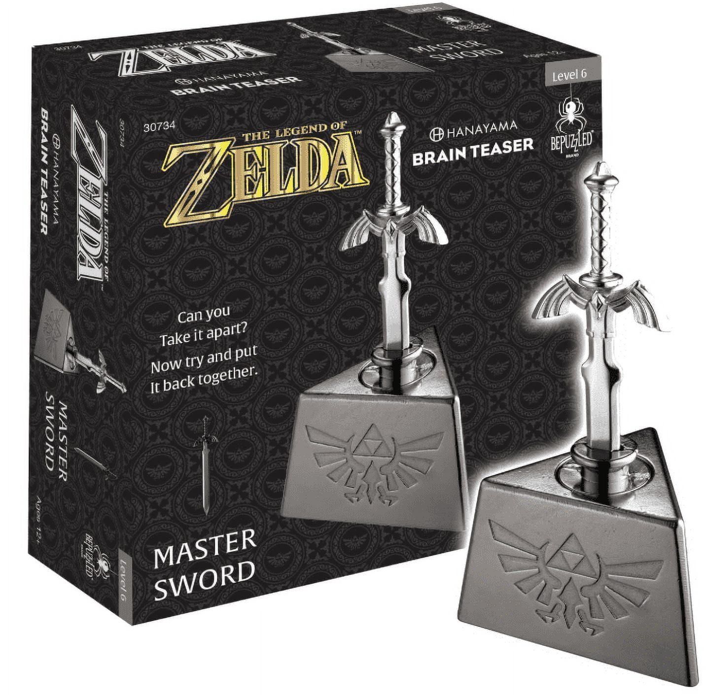 BePuzzled Hanayama Level 6 Cast Puzzle - The Legend of Zelda: Master Sword - Walmart.com