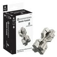 thumbnail image 1 of BePuzzled, Hourglass Hanayama Metal Brainteaser Puzzle Level 6 Ages 12+, 1 of 7