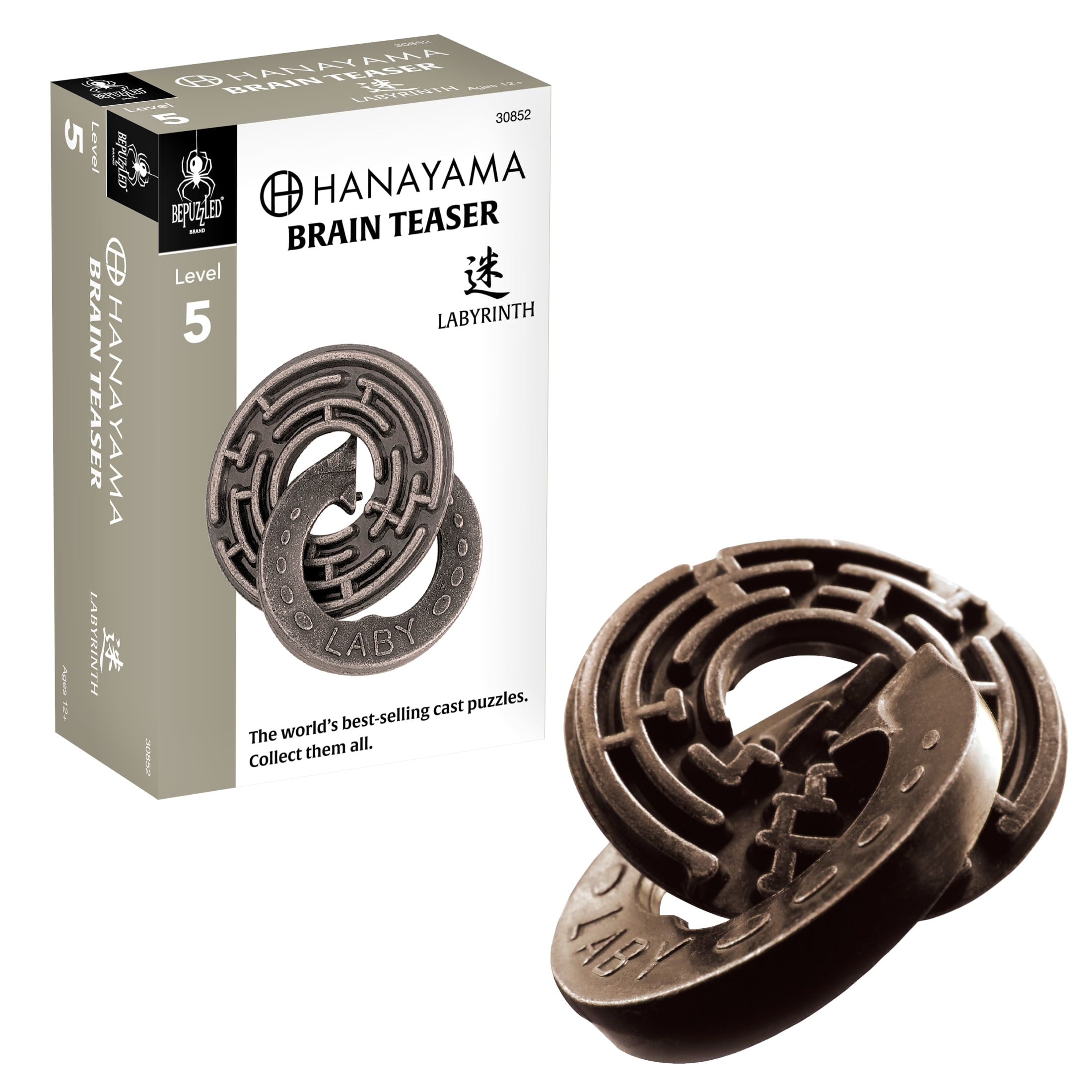 BePuzzled, Labyrinth Hanayama Metal Brainteaser Puzzle Level 5