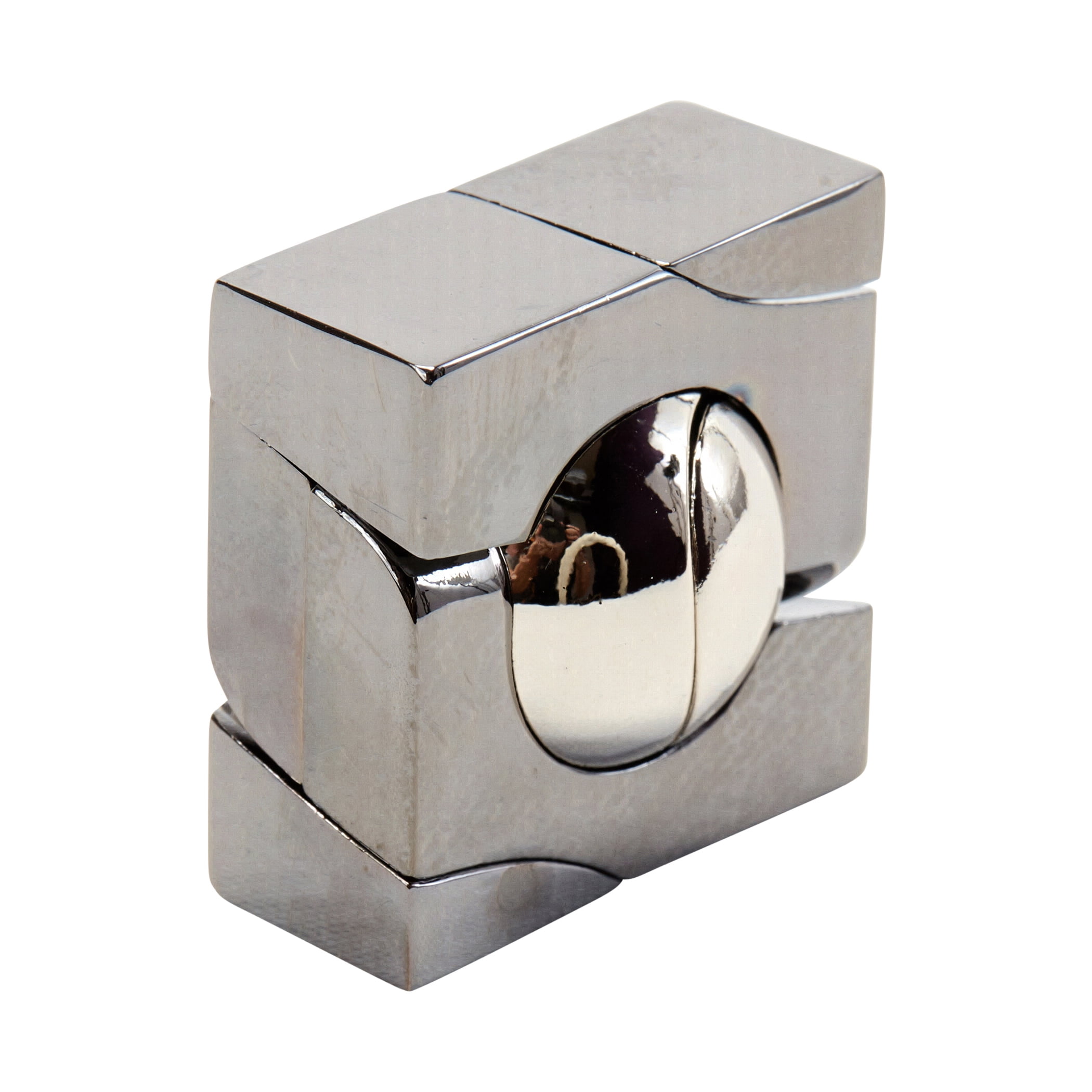 BePuzzled | Marble Hanayama Cast Metal Brainteaser Puzzle Mensa Rated Level 4, for Ages 12 and Up