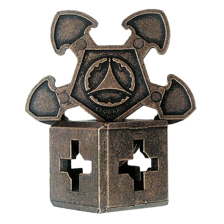 BePuzzled | O'Gear Hanayama Cast Metal Brainteaser Puzzle Mensa Rated Level 3, for Ages 12 and Up