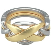 BePuzzled, Ring Hanayama Metal Brainteaser Puzzle Level 4 Ages 12+