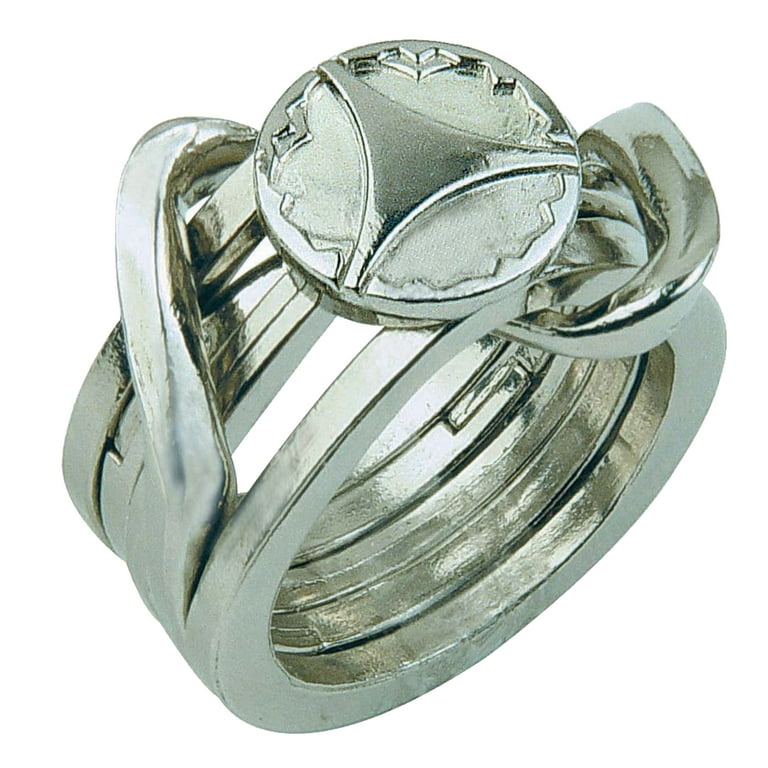 BePuzzled, Ring Hanayama Metal Brainteaser Puzzle Level 5