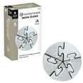 thumbnail interactive-video image 1 of BePuzzled, Spiral Hanayama Metal Brainteaser Puzzle Level 5 Ages 12+, 1 of 9