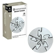 BePuzzled, Spiral Hanayama Metal Brainteaser Puzzle Level 5 Ages 12+