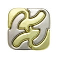 thumbnail image 1 of BePuzzled, Square Hanayama Metal Brainteaser Puzzle Level 6 Ages 12+, 1 of 6